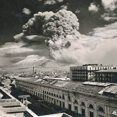 Eruzione del Vesuvio <br />&copy; Dipartimento Protezione Civile