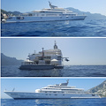 Ad Atrani arriva "Rising Sun", lo Yacht delle Celebrità getta l'ancora in Costiera Amalfitana /foto