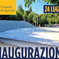 Agerola inaugura il nuovo Parco pubblico con anfiteatro realizzato grazie alle Cantine Marisa Cuomo