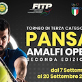 Al via la seconda edizione del PANSA Amalfi Open: tennis protagonista a Tramonti