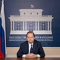 Alexey Paramonov, Ambasciatore della Federazione Russa in Italia: «Il piano europeo sugli asset russi è un furto»
