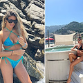 Anastasia Ronca a Minori in Otium SPA: relax e benessere con l'amica Rita Terracciano /foto
