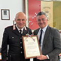 Carabinieri: Agerola saluta con emozione il maresciallo maggiore Gerardo Varone dopo cinque anni di servizio 