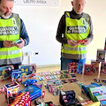 Controlli negli esercizi commerciali dell'Agro Aversano: sequestrati 7000 giochi "piratati" e 10.000 giocattoli contraffatti 