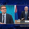De Luca da Fazio: «In Campania niente spostamenti tra piccoli Comuni a Natale, altrimenti sarà disastro»