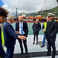 Ferrante (Mit) in visita al porto di Salerno: "Realtà strategica, investiamo nel suo rilancio"