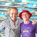 Flea, l'iconico bassista dei Red Hot Chili Peppers tra i clienti del ristorante "Marina Grande" di Amalfi 