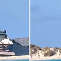 Formentera, yacht di lusso si arena sull'isolotto di Espalmador