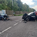 Frontale tra auto a Pontecagnano, due persone estratte dalle lamiere dai Vigili del Fuoco