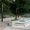 Glip trasforma la promenade di Breil-sur-Roya: quando la luce si fa musica