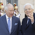 Il Presidente Mattarella accoglie Re Carlo III e la Regina Camilla al Quirinale
