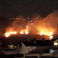 Incendio e paura ad Agropoli, fiamme lambiscono diverse abitazioni 
