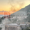 Incendio in un’abitazione a Praiano: anziana coppia in salvo
