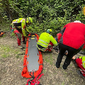 Incidente in mountain bike a Pratella: soccorso ciclista 