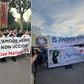 "L'amore vero non uccide". Ad Afragola in migliaia alla fiaccolata per Martina, la 14enne uccisa dall'ex fidanzato 