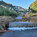 Maiori: in chiusura i lavori di messa in sicurezza del torrente Reghinna Maior