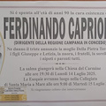 Maiori piange Ferdinando Capriolo, ex dirtigente della Regione Campania. Aveva 90 anni