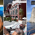 Marcelo Tinelli: l'ideatore de "Il Mondo di Patty" e conduttore tra Positano, Ravello, Capri e Nerano con la moglie Millet Figueroa 