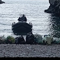 Massa Lubrense: operazione di bonifica del suggestivo il Fiordo di Crapolla