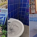 Parco David Sassoli di Cava de' Tirreni: inciviltà e scritte complottiste a pochi mesi dall'inaugurazione 