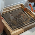 Pompei, restituito un mosaico con amanti donato a un ufficiale nazista durante la Seconda guerra mondiale