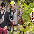 Positano, Fabio Fusco recupera il cellulare di una turista caduto in una scarpata