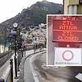 Positano, regolamentato il transito nell'area pedonale di Salita Santa Croce