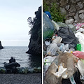 Punta Campanella, fiordo di Crapolla ripulito grazie ai volontari: “Ora manteniamolo pulito”