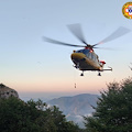 Ragazzo ferito sul Monte Faito, salvato con l'elicottero