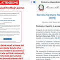 “Rimborso per importo in eccesso”: la mail truffa intestata al Ministero della Salute. Non cliccare