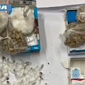 Salerno, arrestato con cocaina ed eroina: sequestrati oltre 1.100 euro in contanti