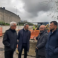 Salerno, il sindaco Vincenzo Napoli in sopralluogo ai cantieri: «Nuovo volto alla città e più vivibilità per tutti»