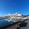 Salerno, la prima volta della Costa Fortuna alla Stazione Marittima Zaha Hadid