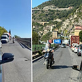 Salerno, presidio al porto e traffico in tilt: lo sciopero generale per Gaza blocca il viadotto Gatto e crea code fino a Vietri
