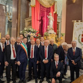 Sant'Antonino Abate, pellegrinaggio della statua da Sorrento a Castellammare di Stabia 