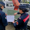 Sequestrata officina a Bellizzi: rifiuti pericolosi e verniciature abusive su motori marini