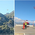 Si perde tra Cetara ed Erchie: turista soccorsa dai Vigili del Fuoco con l’elicottero