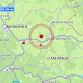 Terremoto nella notte in Irpinia: scossa di magnitudo 3.5 a Bonito, nessun danno