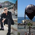 Tim Burton e Monica Bellucci ospiti dell'Hotel Santa Caterina di Amalfi 