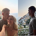 Vacanza in romantica a Positano per Dani Olmo, calciatore del Barcellona e della Spagna 