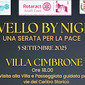 Venerdì 5 settembre l'evento "Ravello by night: una serata per la pace"