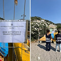 Vietri sul Mare, Guardia Costiera sequestra 28 ombrelloni e 43 lettini abusivi