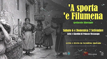 A Maiori va in scena lo spettacolo itinerante ’A sporta ’e Filumena