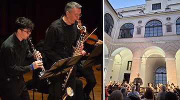 A "Salerno classica" tutti i colori della musica: 18 luglio elogio del clarinetto con i fratelli Bertolini