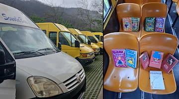 A Tramonti nasce il “Biblobus”: libri sugli scuolabus per avvicinare i bambini alla lettura