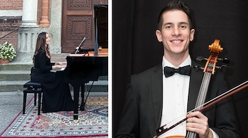 A Villa Rufolo il duo Senatore–Pulsoni per il quarto appuntamento de "Il Salotto musicale di Nevile Reid"