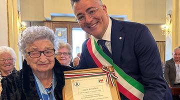 Agerola festeggia i 100 anni di Lucia Cavaliere 