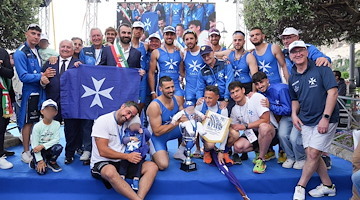 Amalfi conquista la piazza d’onore nel Palio delle Repubbliche Marinare, Sindaco Milano: «Orgogliosi del nostro equipaggio» 
