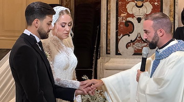 Amalfi, Giuseppe Leone e Martina Florio oggi sposi 