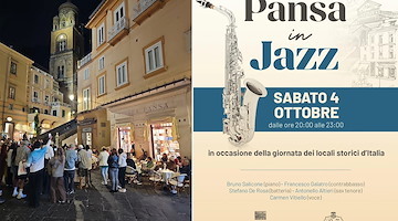 Amalfi ospita “Pansa in Jazz”: musica e dolci emozioni per la Giornata dei Locali Storici d’Italia